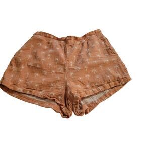LC Lauren Conrad 100% Organic Cotton Palm Tree Shorts